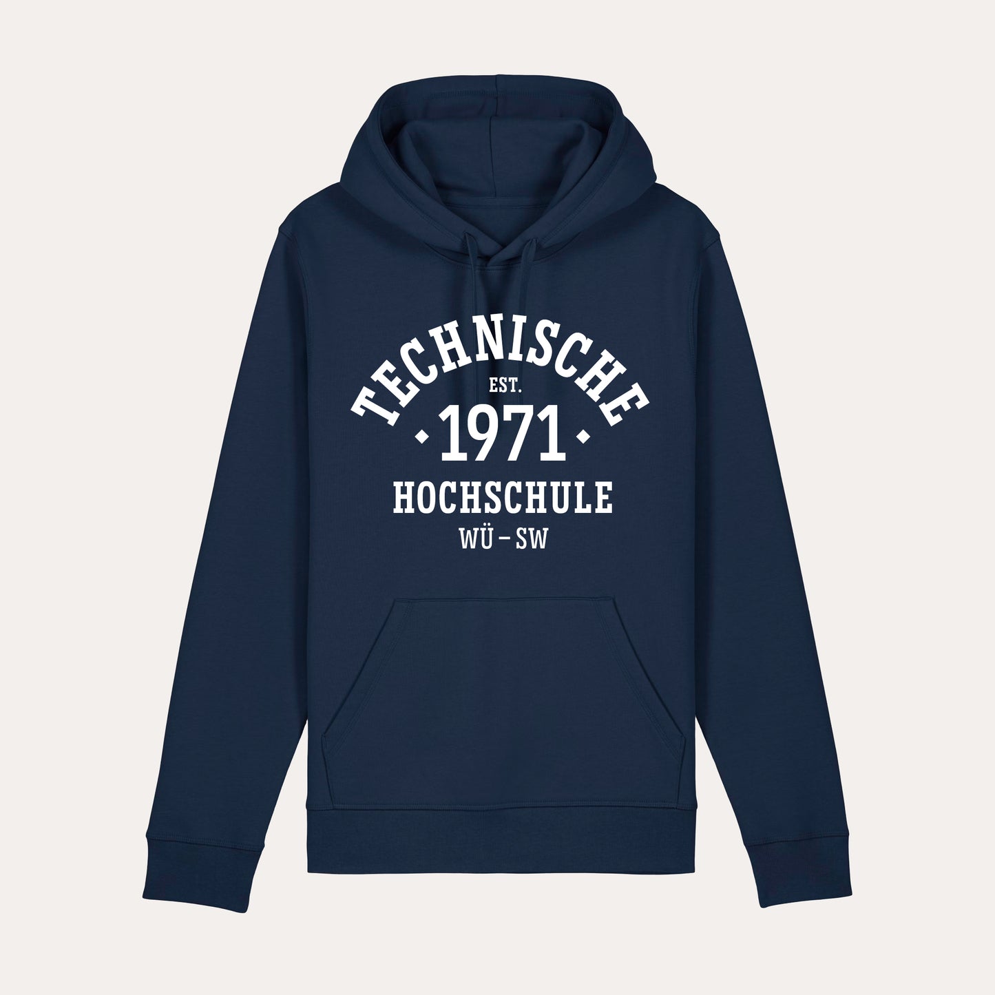Unisex Basic Hoodie Varsity Line