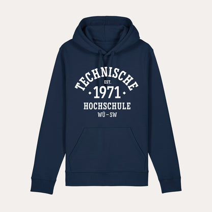 Unisex Basic Hoodie Varsity Line